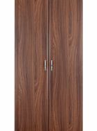 Wardrobe Wycombe Walnut Effect 2 Door Wardrobe