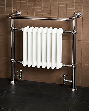 WarmeHaus Traditional Victorian Towel Radiator 940 x 659 - Chrome