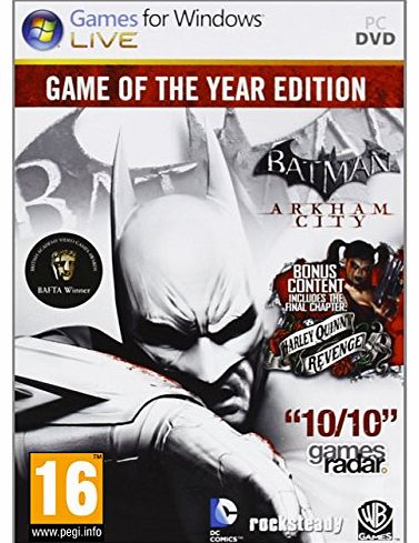 Batman: Arkham City - Game of the Year (PC DVD)