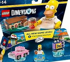 Warner Lego Dimensions Level Pack - The Simpsons on PS4
