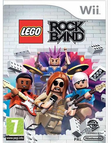 Warner Lego Rock Band on Nintendo Wii