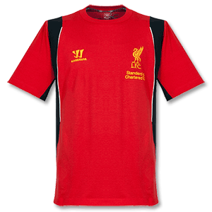 Warrior 12-13 Liverpool Cotton T-Shirt - Red