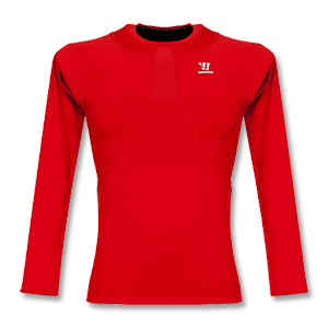 Warrior Compression L/S T-Shirt - Red