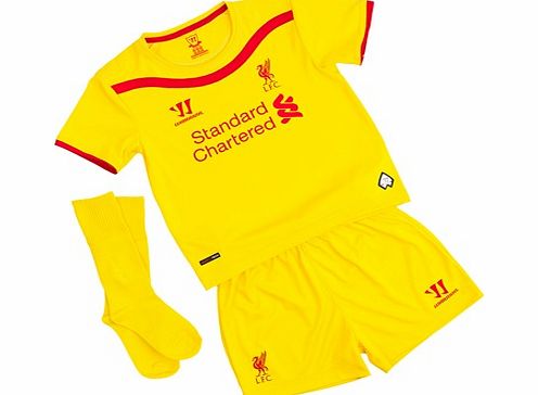 Warrior Liverpool Away Infant Kit 2014/15 WSTI402