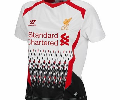 Warrior Liverpool Away Shirt 2013/14 - Womens WSTW307