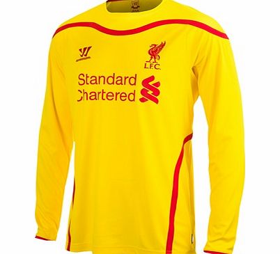 Warrior Liverpool Away Shirt 2014/15 Long Sleeve WSTM405