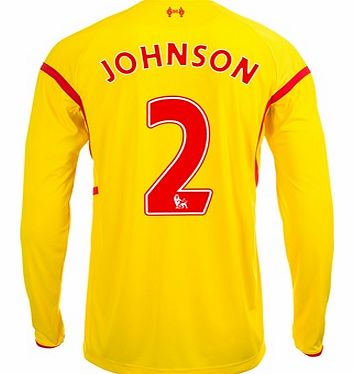 Warrior Liverpool Away Shirt 2014/15 Long Sleeve Yellow