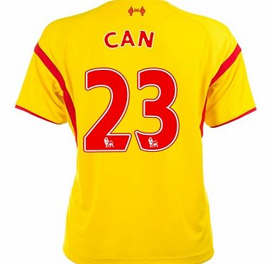 Warrior Liverpool Away Shirt 2014/15 Womens with Can 23