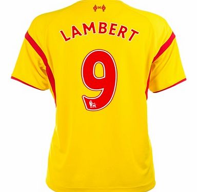 Warrior Liverpool Away Shirt 2014/15 Womens with Lambert
