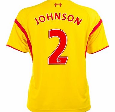 Warrior Liverpool Away Shirt 2014/15 Womens Yellow with