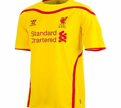 Warrior Liverpool Away Shirt 2014/15 WSTM404