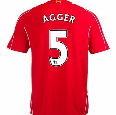 Warrior Liverpool Home Infant Kit 2014/15 Red with Agger