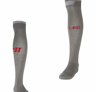 Warrior Liverpool Third Goalkeeper Socks 2014/15 Grey
