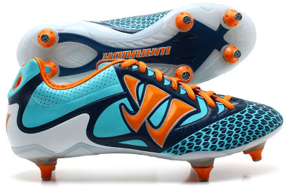 Warrior Skreamer Combat SG Football Boots Blue