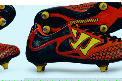 Warrior Skreamer Combat SG Football Boots Ebony/Orange