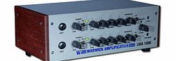 Warwick LWA1000 Bass Amp Head Silver
