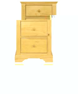 Warwick Pine 5 Drawer Tallboy