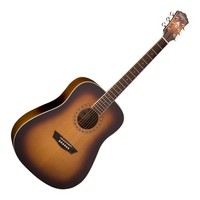 Washburn WD7S Acoustic Guitar Antique Tobacco
