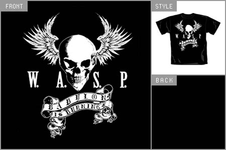 WASP (Skull) T-shirt cid_4969TSBP