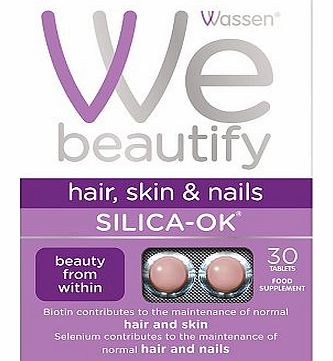 We Beautify.Hair Skin and Nails. SILICA