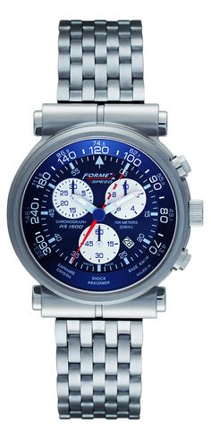 Watches Formex 4Speed AS 1500 Chrono-Tacho Aviator Quartz - Blue