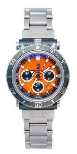 Watches Formex 4Speed DS 2000 Chrono-Tacho Diver Automatic - Orange Limited Edition
