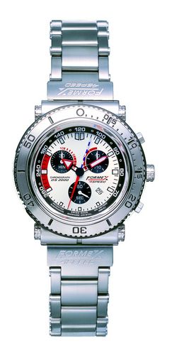 Watches Formex 4Speed DS 2000 Chrono-Tacho Diver Quartz - White