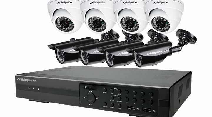 Watchguard DVR8ENTPACK3 8 Camera DVR Kit 1TB
