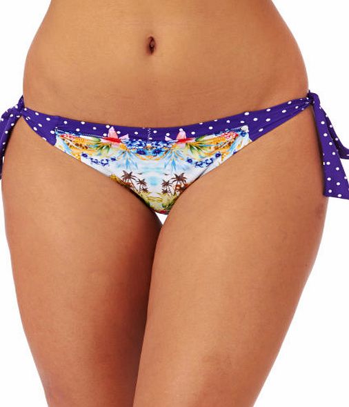 Watercult Womens Watercult Island Kitsch Tie Side Bikini