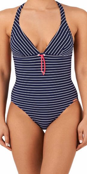 Watercult Womens Watercult Nautic Splash Halter Swimsuit