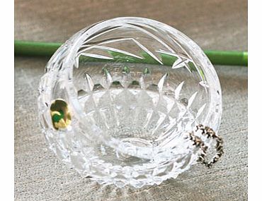 Waterford Crystal Cleo 4 Inch Angled Rose Bowl