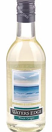 Waters Edge Pinot Grigio White Wine 18.75cl Bottle