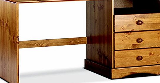 WATSONS HENLEY - Solid Wood Desk / Dressing Table - Stained Lacquer