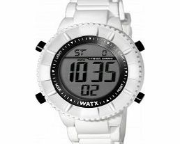 WATX Black and White Milk Jumbo Digital Watch