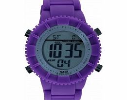 WATX Purple Flowerpower Original Digital Watch