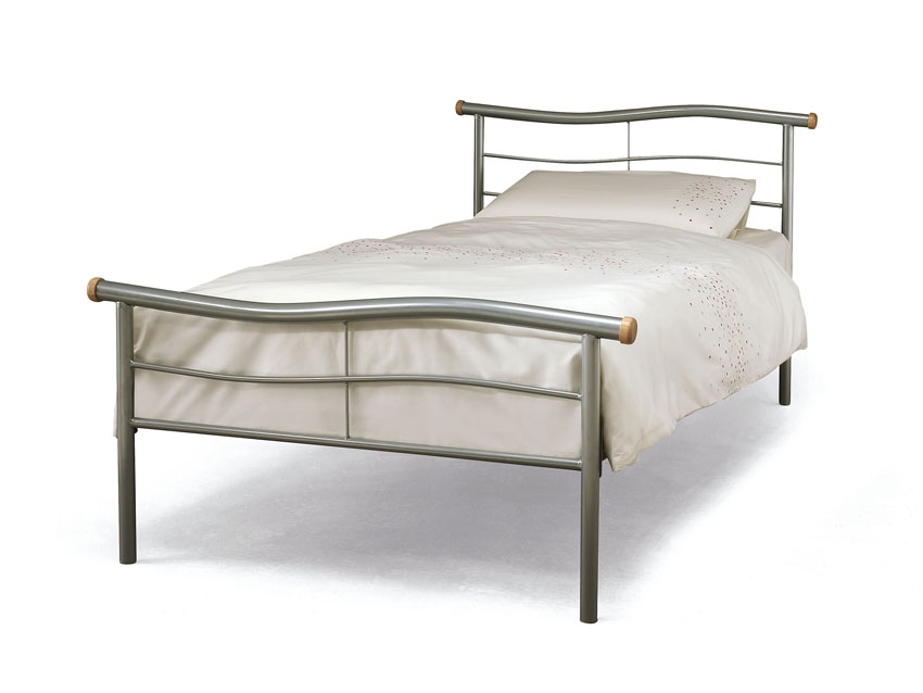 Waverly Silver Single Bedstead