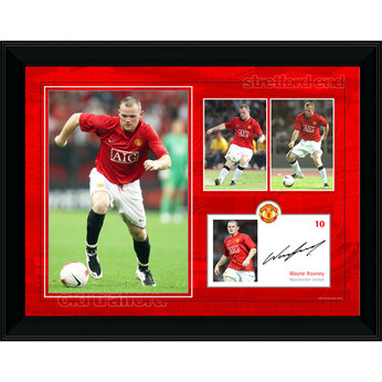 Rooney Framed Player Profile (16x12`)