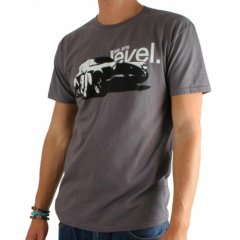 We Are Level Mens We Are Level Porsche 911 Tee Graphite