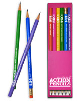 We Are What We Do 6 Action Pencils - get inspired to take little