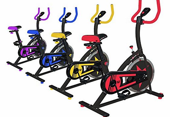 We R Sports C100 Exercise Bike/Indoor Cycle - Purple