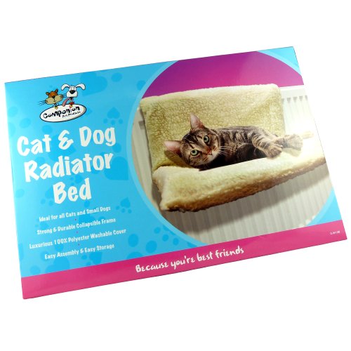 We Search You Save BRAND NEW - CAT KITTEN AND SMALL DOG RADIATOR BED - CAT SLEEPING BED - CUDDLY WARM FLEECE COVER CAT RADIATOR BED