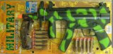 Military MP5 Suction Air Gun Set With Ammo And Sight Visor