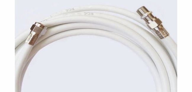 Webro 10M WHITE VIRGIN MEDIA TV amp; BROADBAND EXTENSION CABLE - FREE SHIPPING! FROM 5 STAR CABLES!