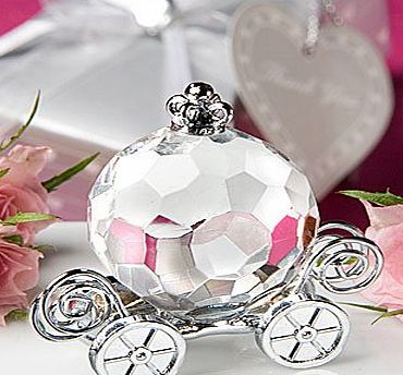 WEDDING FAVORS/Crystal Glass Favors Choice Crystal Collection pumpkin coach. Great wedding favours, birthday gifts,baby shower presents, christmas stocking fillers and more...