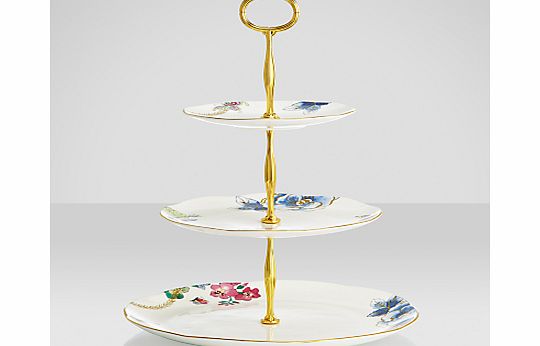 Wedgwood Butterfly Bloom Three Tier Cake Stand