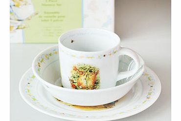 Wedgwood Peter Rabbit 3 Piece Nursery Gift Set