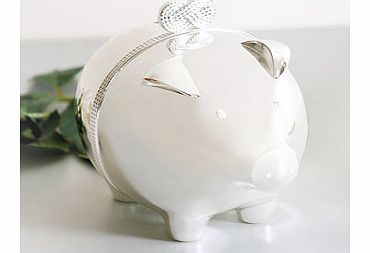Wedgwood Vera Wang Infinity Piggy Bank