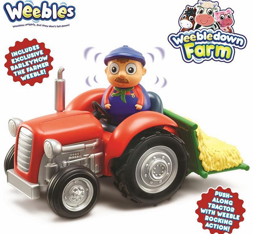 Weebles Weebledown Farm Wobbily Tractor