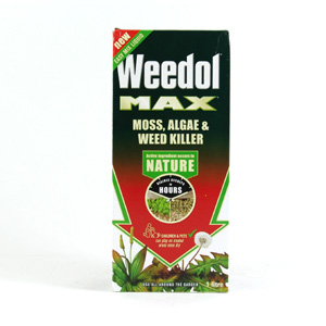 weedol MAX Moss Algae and Weedkiller - 1 litre