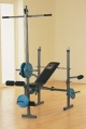 WEIDER folding bench lb